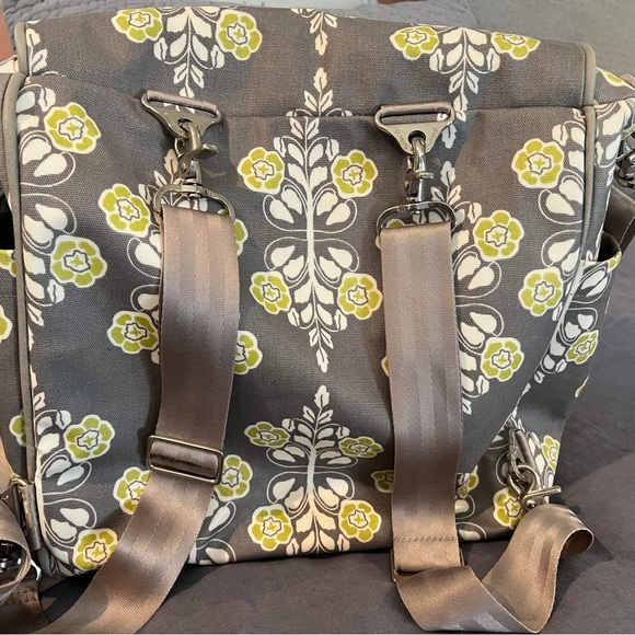 PETUNIA PICKEL BOTTOM DIAPER BAG & BACKPACK YELLOW - Picture 2 of 4